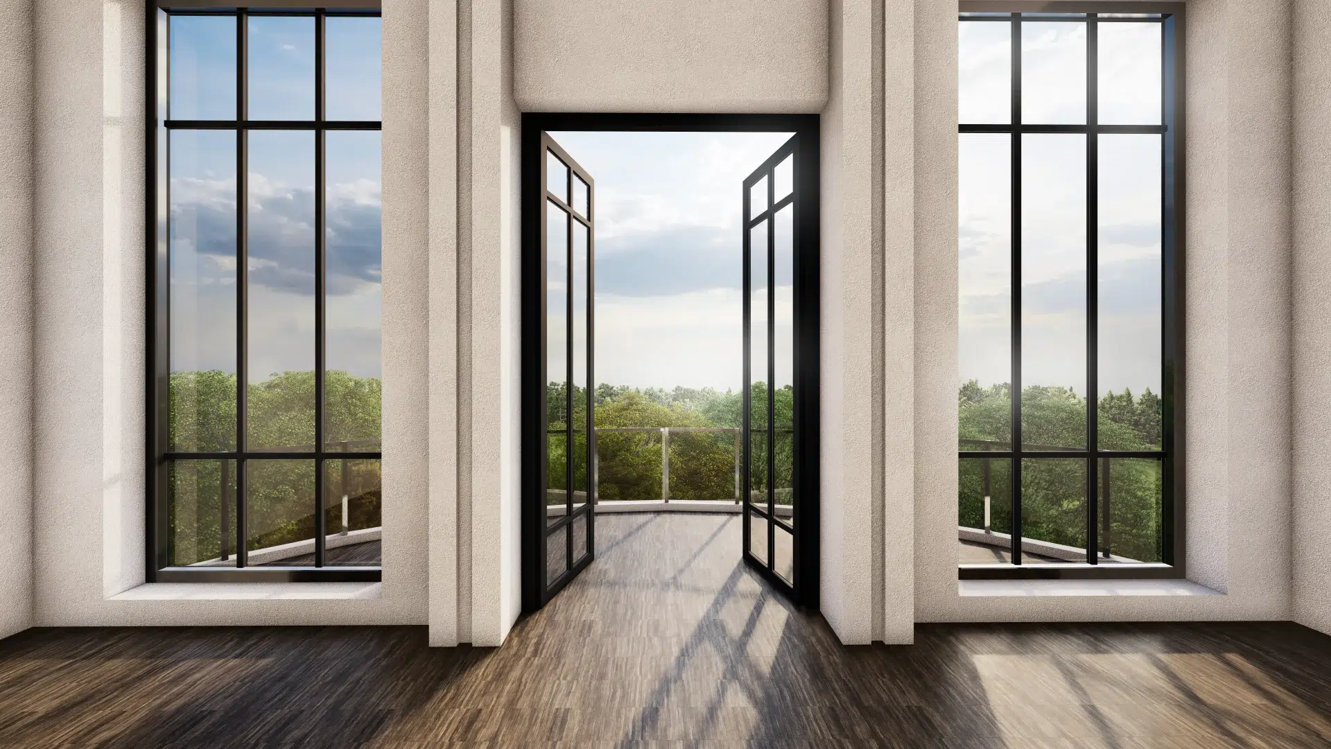 VLX 100 Double Swing / French Door in Hialeah Gardens, FL | Sightline Windows & Doors Hialeah Gardens - detail 1