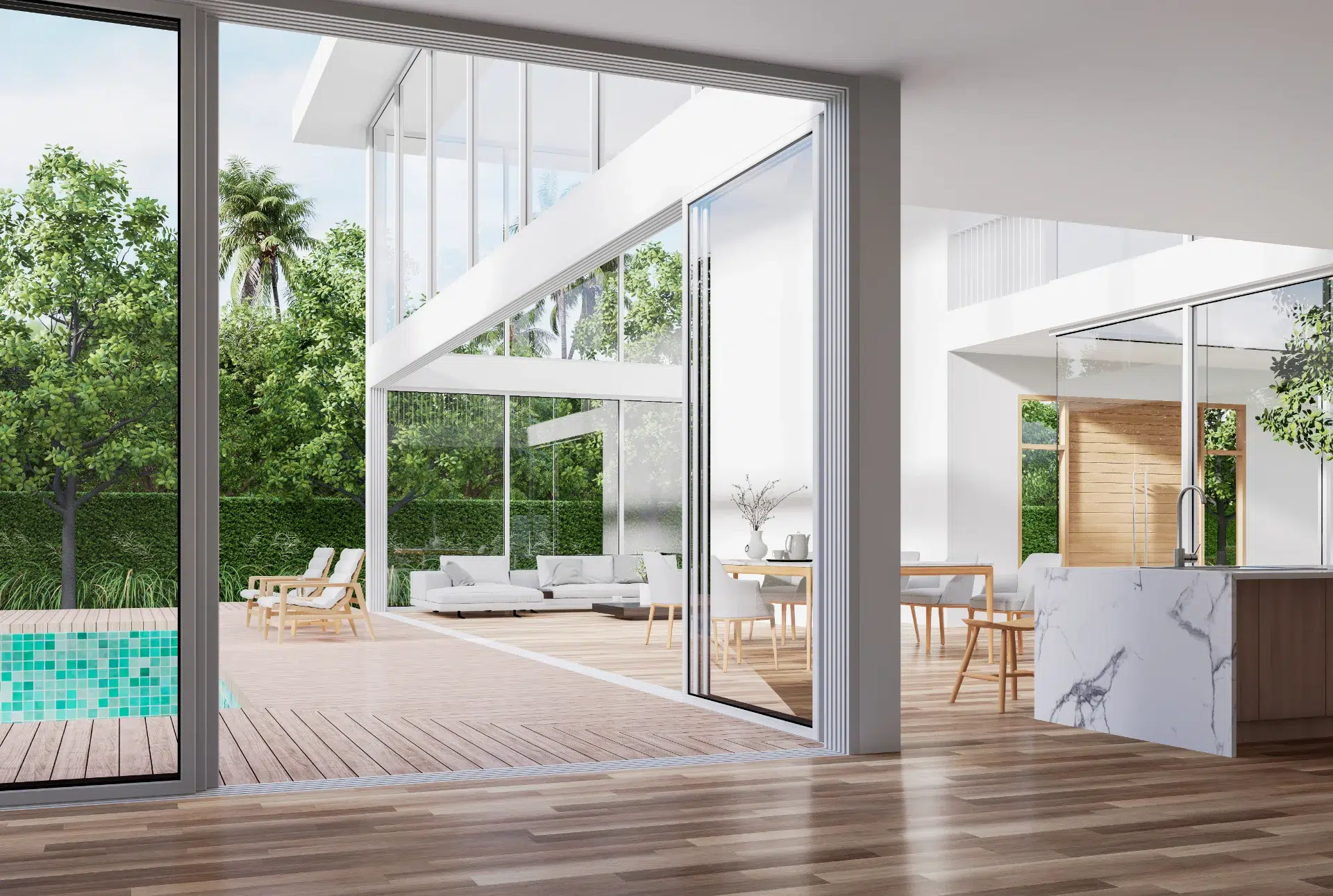 VLX 138 Panoramic Sliding Door in Hialeah Gardens, FL | Sightline Windows & Doors Hialeah Gardens - detail 1