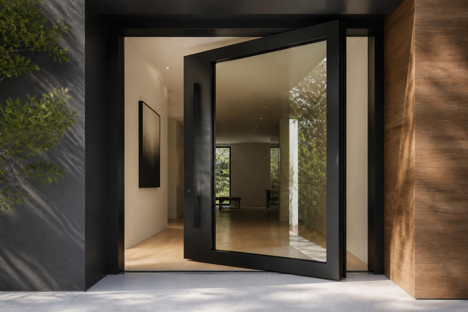 VLX 100 Pivot Door in Hialeah Gardens, FL | Sightline Windows & Doors Hialeah Gardens - detail 2